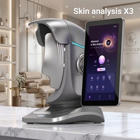 Analyseur de peau AI X3 avec caméra HD 3D 36MP pour l'analyse de l'acné, de la pigmentation et des rides, garantie de 2 ans, utilisation domestique et commerciale