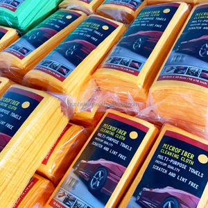 Lot de 36 chiffons en microfibre 40*40cm, serviettes en microfibre 300GSM pour la voiture, la cuisine, chiffons de nettoyage en microfibre de haute qualité - Product Image 3