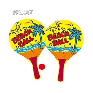 Raket Pantai Kayu/MDF dari Raket Dayung Pantai Raket Bola Pantai dengan Logo Kustom