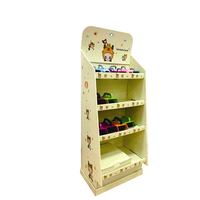 Expositor de Cartón Corrugado Personalizado para Supermercados, para Dulces, Snacks, Café, Chocolate, Pan, Chips, Nueces
