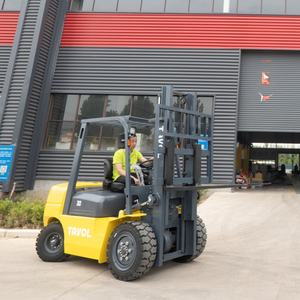 Nuevo 1.5ton 2ton 2.5ton 3 <span class=keywords><strong>Ton</strong></span> Lifting 4m Carretilla elevadora diesel eléctrica Nueva carretilla elevadora para terreno áspero a la venta - Product Image 2