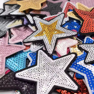 Parche Bordado Personalizado con Estrellas y Lentejuelas - Aplique Termoadhesivo al por Mayor para Sombreros, Ropa, Zapatos y Mochilas - Product Image 3