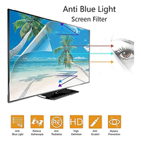 Maßgefertigter Bestseller 4K TV-Bildschirmschutz Anti-Blaulicht-Filter Bruchsicherer Acryl-PET 55 65 Zoll LCD-TV-Bildschirmschutz