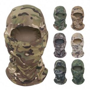 Cagoule unisexe intégrale camouflage pour moto, tactique, avec logo personnalisé, masque de ski, vente en gros, pour sports, pêche, affaires, imperméable, protection solaire - Product Image 1