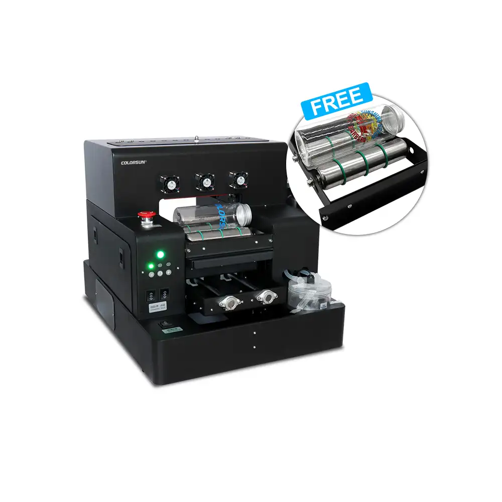 Colorsun-imprimante automatique de cartes électronique, 6 couleurs, jet d'encre, CD/DVD/ID, en PVC, pour EPSON l800, T50, A4, UV, DTF, logiciel gratuit