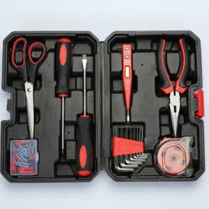 Ensemble d'outils combinés de 45 pièces comprenant des ciseaux et des pinces pour la réparation au bureau - Product Image 1