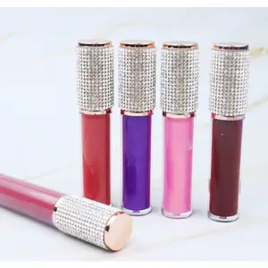 2024 Selling 34 color pearl lip glaze own brand moisturizing liquid neutral lip gloss