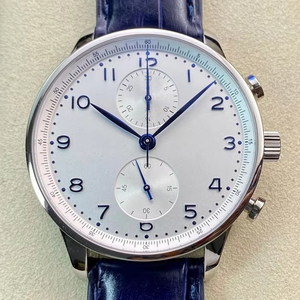 Montre mécanique de pilote haut de gamme pour homme, fabriquée en usine, de qualité supérieure, avec aiguilles bleues, élégante et raffinée. - Product Image 1