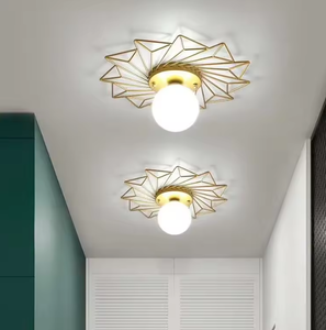 Zèle Éclairage Vente Chaude En <span class=keywords><strong>Forme</strong></span> De <span class=keywords><strong>Soleil</strong></span> Led Lustre pour Salon Or Verre Pendentif Lumière - Product Image 1