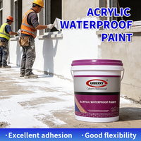Vente directe d'usine - Revêtement imperméable en polymère acrylique pour murs extérieurs - Revêtement flexible pour sols et surfaces murales