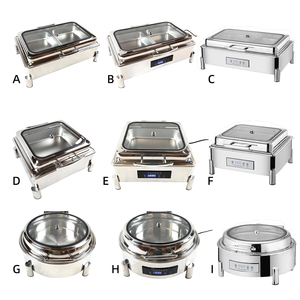 Calentador de Alimentos Eléctrico Redondo FLEY de Calidad de Hotel Cinco Estrellas para Buffet de Lujo y Uso en Catering Premium - Product Image 4