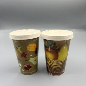 Custom Printed Logo One Time 8 Oz Coffee Paper <b>Cups</b> Single Double Wall Supplied By Factory Wholesale - Product Image 1