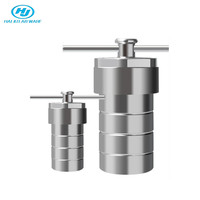 Réacteur de synthèse hydrothermique, autoclave doublé de PTFE, cuve de digestion haute pression en acier inoxydable 304 pour laboratoire