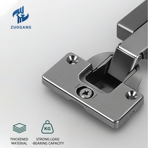 Bản lề thủy lực đóng êm 3D kiểu H30 Slim có nắp cho phụ kiện nội thất - Product Image 4