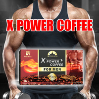Café Energético Natural para Hombres, Suplemento Dietético con Bayas de Goji y Frambuesas - Polvo Instantáneo 200g, 2-3 Veces al Día