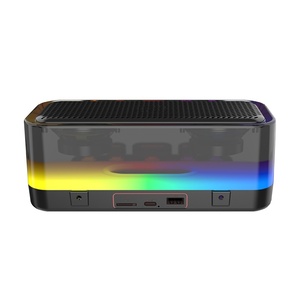 Altavoz de Karaoke GENCE ZQS3216 5.0 con Micrófono Incorporado, Luces LED RGB, Carcasa de Plástico, Batería Incluida, Salida de 10W, para el Hogar - Product Image 2
