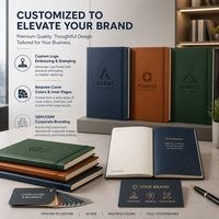 Carnet en similicuir personnalisé A5/A6, style Instagram, épais, esthétique, créatif, 100/180 pages, idéal comme cadeau d'affaires