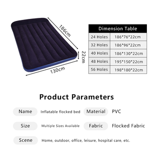 Matelas de camping gonflable confortable, lit d'<span class=keywords><strong>air</strong></span> moderne pliable pour <span class=keywords><strong>chambre</strong></span>, dortoir scolaire, hôpital, salon, utilisation en extérieur - Product Image 3