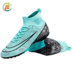 <span class=keywords><strong>Scarpe</strong></span> da Calcio Alte da Uomo con Tacchetti Sintetici TF per <span class=keywords><strong>Erba</strong></span> <span class=keywords><strong>Artificiale</strong></span> AG, Ideali per Allenamento Studenti, Vendita all'Ingrosso - Product Image 1