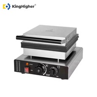Máquina para Hacer Waffles de Acero Inoxidable de 4 Rebanadas con Forma de Mariposa y Animales, con Termostato Ajustable y Temporizador, Gran Capacidad