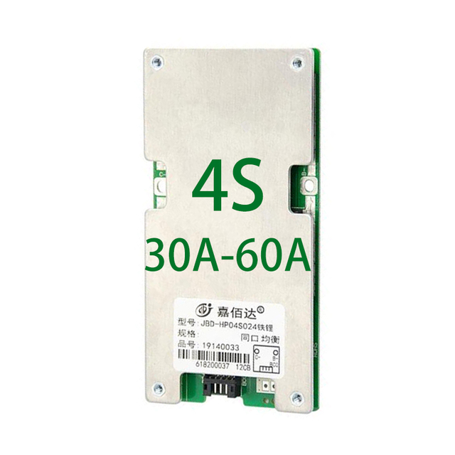 JBD 4S bms battery management system for lithium ion lifepo4 12V 50A 60A balance charging board 30A 40A bms