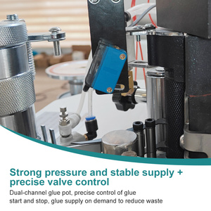 Machine de chantournage de chants courbes PUR haute précision ±0,6 mm pour la menuiserie, idéale pour les armoires de cuisine sur mesure, <span class=keywords><strong>construction</strong></span> durable - Product Image 3