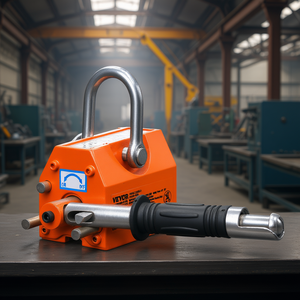 Imán de elevación de acero al neodimio de alta resistencia Vevor, capacidad de 100 kg, interruptor manual, elevador magnético para procesamiento de metales - Product Image 2