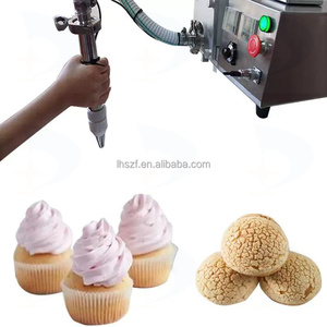 Machine à garnir les gâteaux haute performance / Machine à faire <span class=keywords><strong>du</strong></span> <span class=keywords><strong>pain</strong></span> fourré / Machine automatique de garnissage de crème - Product Image 4