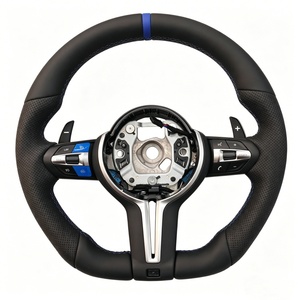 New Silver Blue Lenkrad Steering Wheel for BMW F20 F21 F48 F49 F52 F83 F95 F96 F97 F98 335i 340i - Product Image 1