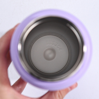 Bouteille d'eau réutilisable JSTAR en acier inoxydable magnétique, écologique, avec support pour téléphone, 600 ml, isotherme et anti-fuite