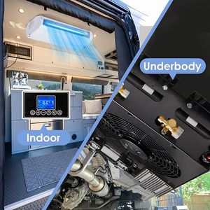Unidad de Aire Acondicionado Silenciosa Ultrafina TELCOOL de 12V y 750W para Camiones, Autocaravanas y Remolques - Nuevo Diseño Tipo Split para Camiones - Product Image 4