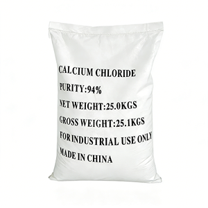 Chlorure de calcium en gros 94% granulés de qualité industrielle Déshumidificateur Chlorure de calcium rechargeable Sac de 1 tonne pour boîte de déshumidificateur - Product Image 1