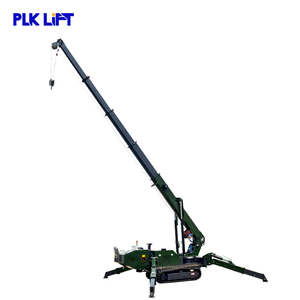 2025 New Crawler Spider Crane 3ton Telescopic Boom DIESEL điện Spider Crane với 360 độ xoay - Product Image 5