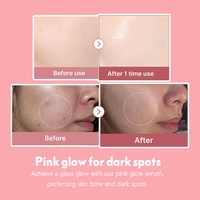 Sérum Visage Peptides Roses PDRN ADN de Saumon Marque Privée Soin Coréen Anti-Âge Raffermissant Éclat Niacinamide
