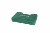 Jeu de clés à douilles combinées SATA 09013 de 88 pièces, douilles métriques de 1/4 et 1/2 pouce, avec mallette de transport en plastique - Réparation de véhicules