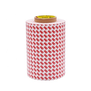 Nastro <span class=keywords><strong>Biadesivo</strong></span> in Tessuto con Adesivo Acrilico Sensibile alla Pressione 55236 Ultra-<span class=keywords><strong>sottile</strong></span> Resistente al Calore Trasparente - Product Image 1