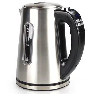 1.8L Digital electrical water boiler fast kettle Dry burning-resistant protection Brushing Stainless steel fashion