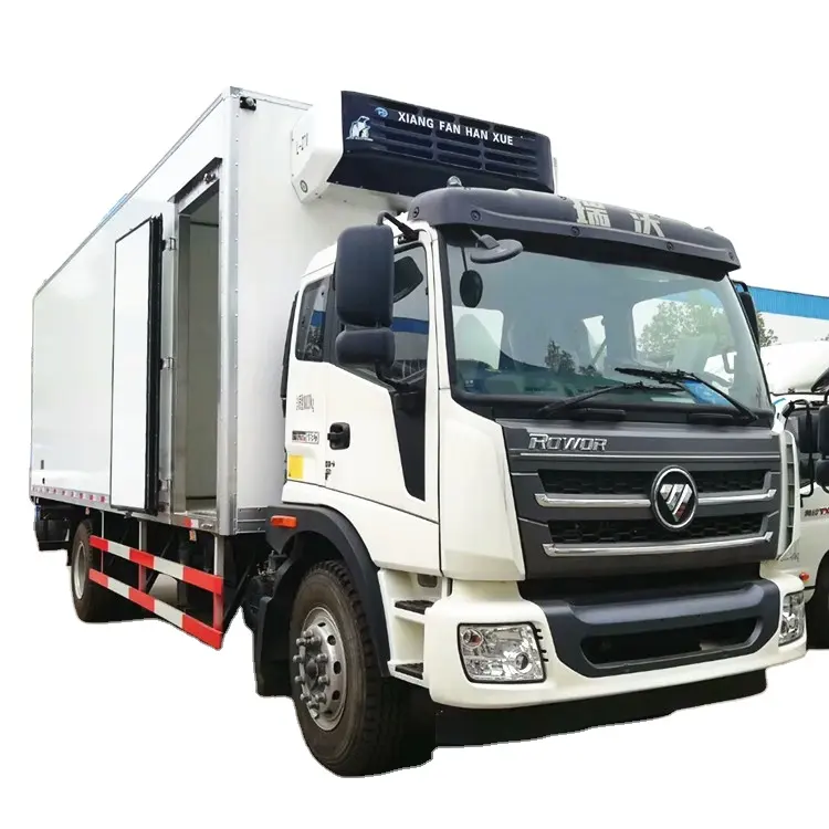 Hot selling Foton 4x2 refrigerated truck box refrigerated cargo van