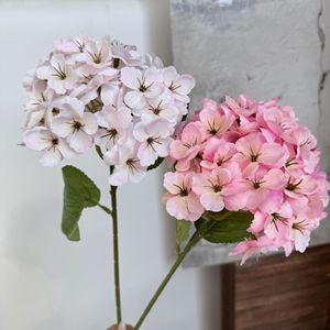 Jinxi <b>Artificial</b> <b>Hydrangea</b> Flowers Silk Wedding Decorations Outdoor Photography Props Home Decor Environment Friendly - Product Image 2