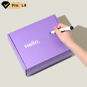 Embalaje de papel de cartón corrugado reciclable Tira de rasgado Impreso autosellado Mailer Envío Caja de regalo con logotipo personalizado - Product Image 3