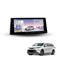 Autoradio Android 12,3 pouces avec navigation GPS et écran tactile multimédia pour Toyota Sienna Granvia, mise à niveau de l'intérieur