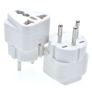 Adaptador de Viaje de EE. UU. a Europa, Tipo Schuko E/F, 2 en 1, Certificado CE, Cumple con RoHS, Adaptador de Viaje Universal - Product Image 2
