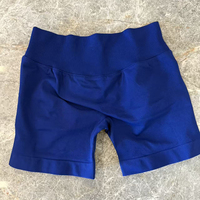 Shorts de Yoga Sin Costuras de Secado Rápido y Cintura Alta para Mujer, Pantalones de Fitness Levanta Glúteos para Entrenamiento