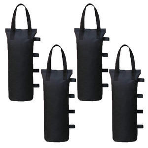 Sac de sable noir durable avec poignée pour tente, poids de pieds de gazebo de jardin, sac de sable pour abri, ensemble de tente de fête, outils de camping - Product Image 3