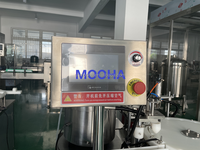 Machine automatique rotative de remplissage et de bouchage de bouteilles en verre pour huiles essentielles et cosmétiques, flacons de 10 ml, compatible avec les poudres, à moteur.
