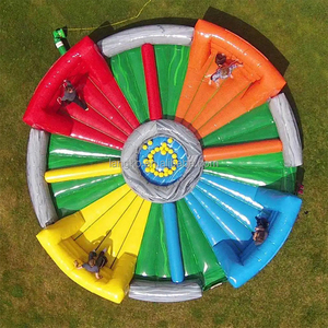 Juego Inflable Comercial de PVC, Hipopótamo Hambriento, Juego Deportivo de Carnaval para Eventos, Precio de Fábrica Económico - Product Image 1