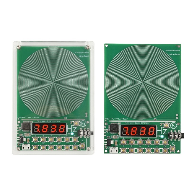DC5V Adjustable Frequency Schumann Wave & Sine Wave Signal Generator 0.01Hz~100000Hz USB
