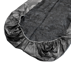 FUMO Disposable PP Non-Woven <strong>Bed</strong> <strong>Sheet</strong> Cover 26 Years Factory OEM Breathable Waterproof Elastic <strong>Black</strong> Fitted Tattoo Hotel - Product Image 1