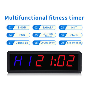 Minuterie de fitness numérique LED portable Ganxin série E, 1,8 pouce, affichage couleur, modes d'entraînement multiples, avec télécommande - Product Image 3