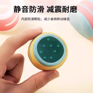 Silicone <b>Table</b> And Chair <b>Leg</b> Covers Round Solid Color Durable Anti Slip Pads For Furniture Protection - Product Image 3